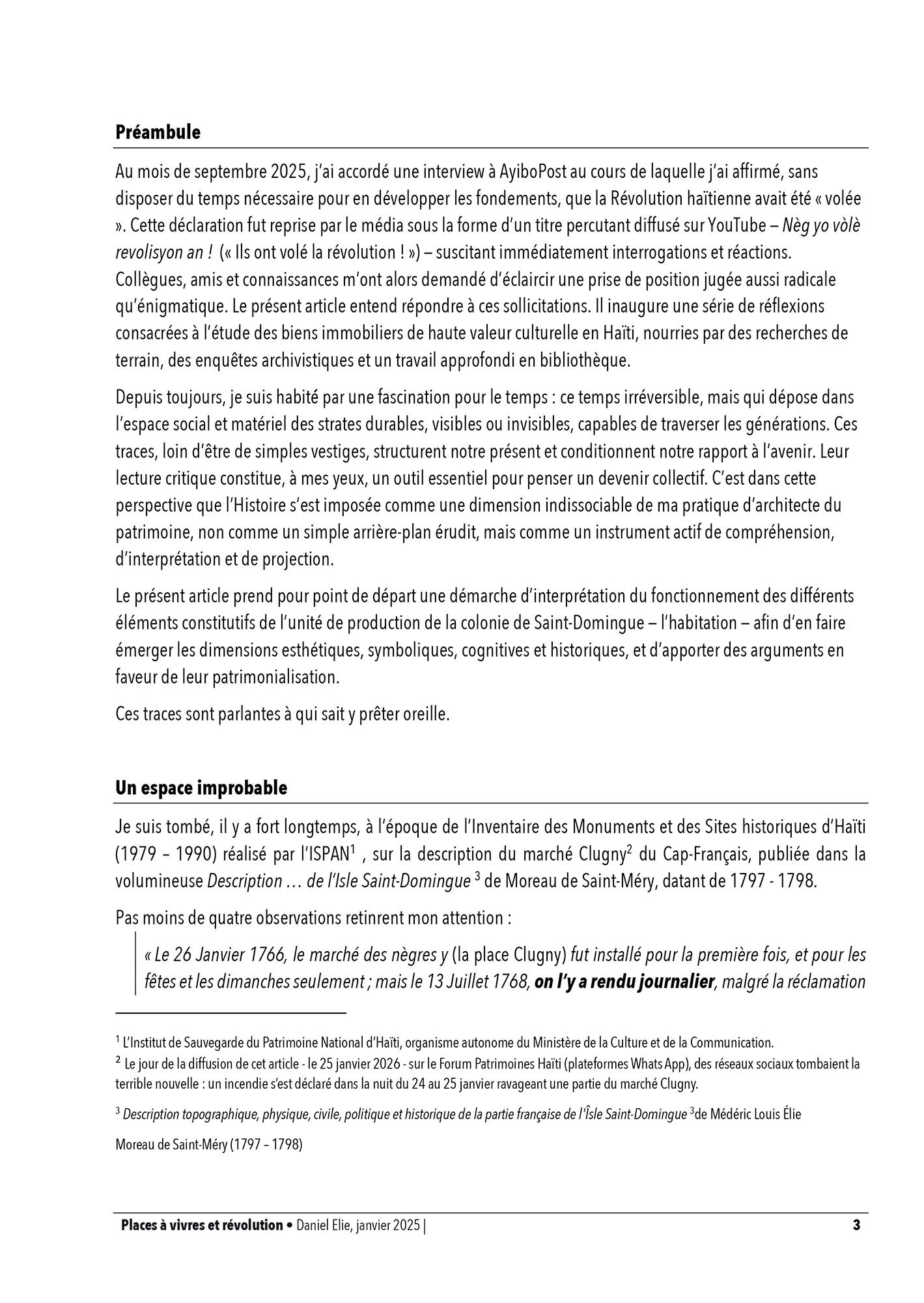 Places à vivres et révolution (accéder à la version PDF)